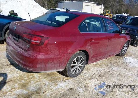 2017 Volkswagen Jetta 1.4T Se z USA, uszkodzony, nr VIN 3VWDB7AJ1HM295496